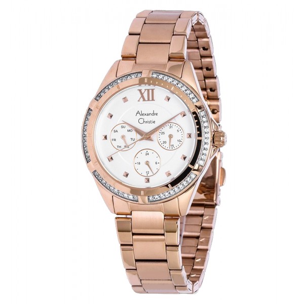 Alexandre Christie AC 2644 Rosegold White BFBRGSL